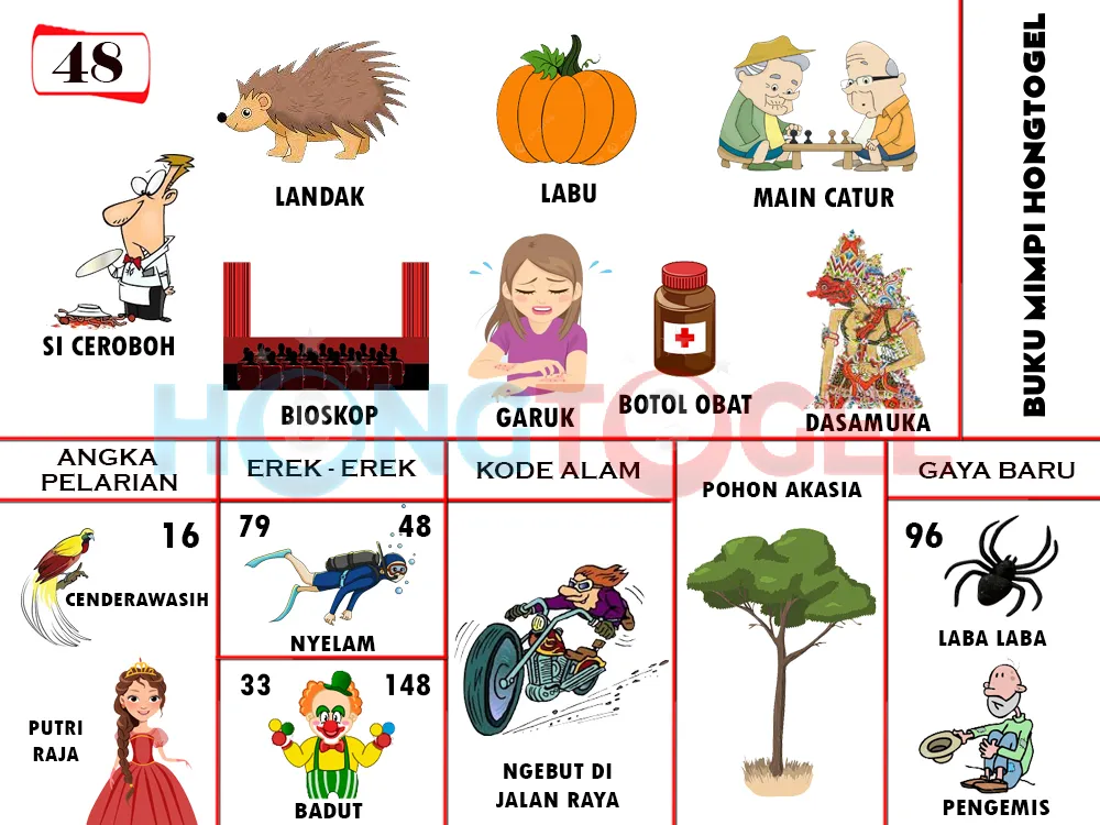 buku mimpi erek erek togel 48